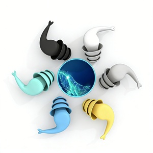 1 Paquete de Tapones para los Oídos de Silicona Suave con Estuche y Caja de Color, Tapones Reutilizables para Dormir, Nadar, Viajar, Trabajar, Estudiar - Product Image 5