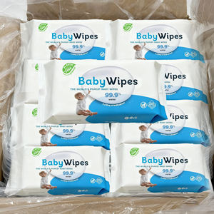 OEM Factory Wholesale Customized Logo Baby Wet <strong>Wipes</strong> Organic Spunlace Water Soft <strong>Wipes</strong> Private Label Supplier - Product Image 2