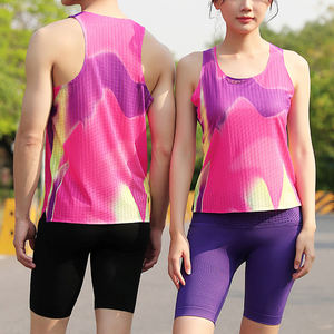 Camiseta Deportiva de Maratón para Hombre, 100% Algodón de Primera Calidad, Ultraligera, Transpirable, Antibolitas, de Secado Rápido - Product Image 3