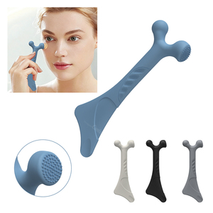 Masseur oculaire ergonomique en forme de U s'adaptant au pont nasal <span class=keywords><strong>pour</strong></span> une circulation améliorée, applicateur à micro-points et tête de massage lisse - Product Image 1