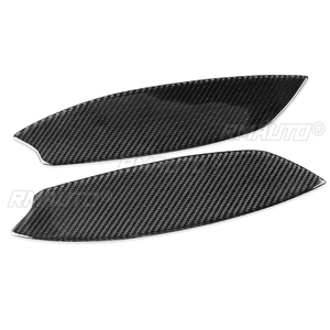 2 Piezas de Cubiertas Decorativas para Faros Delanteros de Fibra de Carbono para Subaru Impreza WRX STI 2002-2003, Adhesivos para Cubrir los Faros - Product Image 2