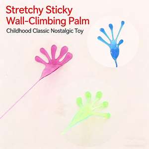 Jouets adhésifs élastiques pour les mains, jouets adhésifs pour grimper aux murs, petites mains créatives, <span class=keywords><strong>tours</strong></span> <span class=keywords><strong>de</strong></span> magie nostalgiques, petits jouets - Product Image 4