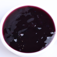 Blueberry Jam Natural Sugar Free No Preservatives for Cold Drinks Pastries And Milk Tea Preserved Fruit Recipes
