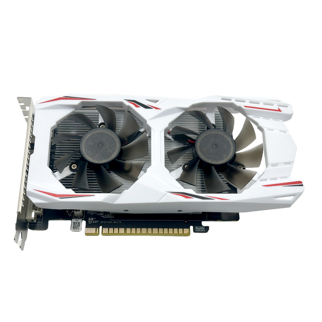 GTX1050ti 4GB DDR5 Video Gaming Card New 128bit PCIe 3.0 with DVI+DP1.4+2.0 VGA 7000MHz-1291-1392MHz 6Pin VGA Card