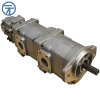 Pompe à engrenages hydraulique BUER 705-56-36082/705-56-36080 de haute qualité, emballage neutre, pour pelle sur chenilles WA250PZ-6/WA250-6, garantie 1 an