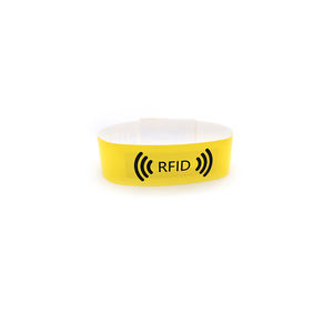 Grosir <span class=keywords><strong>MIFARE</strong></span> Plus S Chip NFC dapat disesuaikan stiker QR gelang kertas SLIX ICODE tahan air dengan Chip RFID - Product Image 5