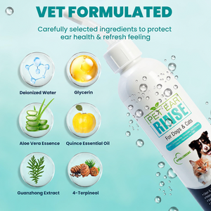 Nettoyant liquide pour oreilles de chien sous marque privée, gouttes auriculaires pour animaux de compagnie, <span class=keywords><strong>traitement</strong></span> des infections auriculaires chez les chiens et les chats - Product Image 3