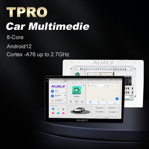 Reproductor Multimedia para Auto AIJALV <span class=keywords><strong>QLED</strong></span> Android con Sistema de Navegación GPS de 8 Núcleos y 2K para Radio Estéreo, Montaje en el Tablero, CarPlay Inalámbrico - Product Image 4