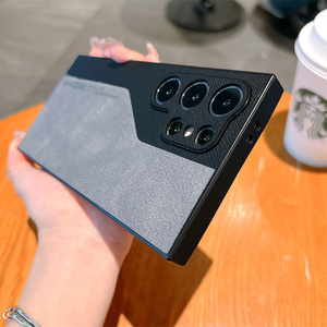 Custodia per Cellulare in Pelle di Agnello Opaca di Lusso per <span class=keywords><strong>Samsung</strong></span> S25 S24 S23 <span class=keywords><strong>S22</strong></span> S21 Ultra A72 A73 A56 A55 A35 A36 <span class=keywords><strong>Cover</strong></span> Antiurto - Product Image 3