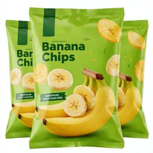 Sacs en plastique personnalisés en aluminium de qualité alimentaire à fermeture centrale pour chips de pommes de terre, bananes et petites collations – En stock - Product Image 1