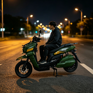 Motocicleta Eléctrica Todoterreno de Alta Velocidad y Largo Alcance, Scooter Eléctrico Potente para Adultos, Entrega Profesional - Product Image 3