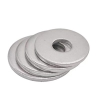 Stainless Steel 304 DIN9021 A2-70 Grade Flat Washers Plain Finish M3-M64 Sizes 200HV Hardness Customizable