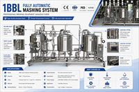 Équipement de brassage de haute qualité pour la maison, en acier inoxydable, pour brasserie, pub, restaurant
