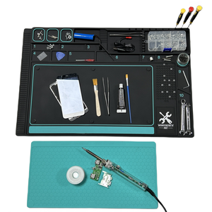 Tapis de soudure en Silicone personnalisé résistant à la chaleur, produit tendance, <span class=keywords><strong>prix</strong></span> d'usine, réparation, antidérapant, vis de tapis en caoutchouc, 2023 - Product Image 3