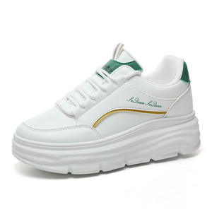 W3613 Chaussures <span class=keywords><strong>de</strong></span> sport plates pour femmes, respirantes, à semelle épaisse, pour le printemps, l'été et l'automne - Product Image 2