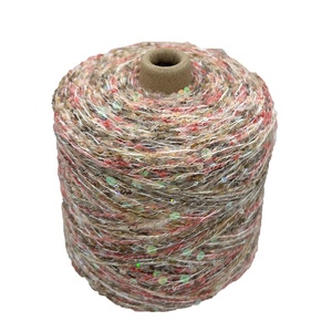 עבודת יד לסביבה ידידותית לסביבה ממוחזרת חוט כותנה סרוג נערה סרוג נערה סרוג מעגל סרוג מדורה מרוצף ידיים מיוחד עבור - Product Image 1