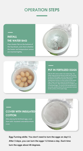 Bán Trứng Ấp Trứng Kỹ Thuật Số Mini 9 Bò Sát Tự Động Cho Gia Cầm Tại Nhà Máy Trung Quốc - Product Image 5