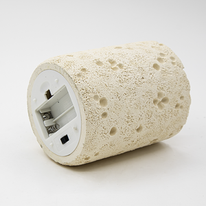 Portavelas de Concreto con Diseño de Cuenca Cilíndrica, Estilo Moderno, Vela LED para Decoración del Hogar, Gran Venta - Product Image 6