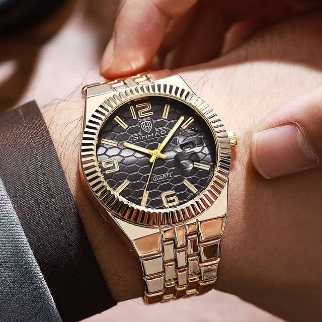 New best-selling men's watches, men's watches, bezel calendar men's wristwatches, quartz watches