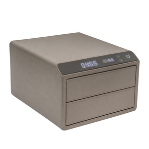 Hộp Da Đựng Đồ Thông Minh Bằng Da, Hộp Trang Sức Vân Tay Chống Trộm An Toàn Ngăn Kéo Sinh Trắc Học - Product Image 3