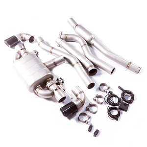 GFC/pour 2013-2018 <span class=keywords><strong>BMW</strong></span> 116i 118i 120i 125i 2.0T F20 B48 Catback 304 acier inoxydable Performance Valve échappement <span class=keywords><strong>Double</strong></span> <span class=keywords><strong>sortie</strong></span> - Product Image 3