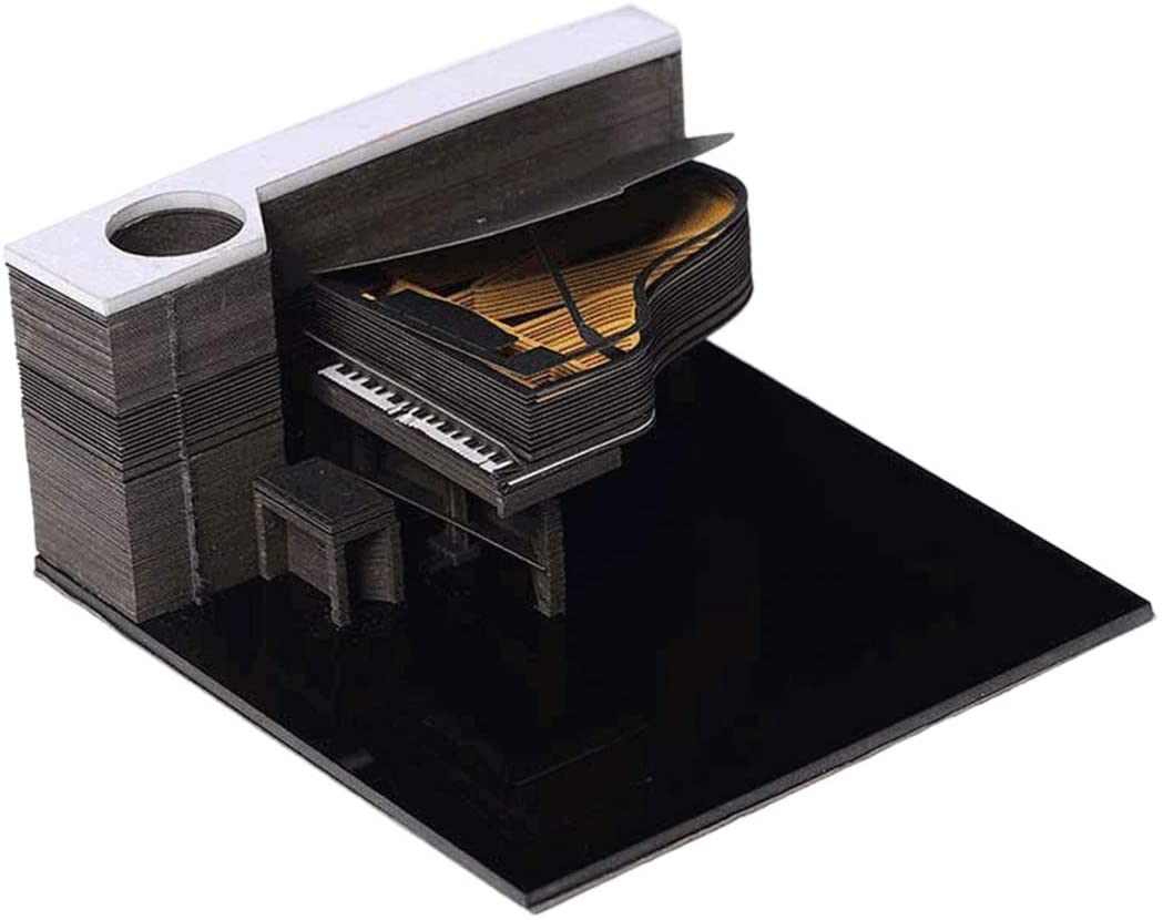 Бумажные блоки для самостоятельной сборки, 3D клейкие заметки, заметки с держателем для ручек, креативные наклейки, бумажные открытки, почтовые заметки, подарок для рукоделия