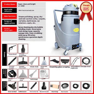 Nuevo sofá eléctrico de alta temperatura, lavadora de alfombras, aspiradora de vapor, cortina, equipo de desinfección de polvo, Industrial 220V - Product Image 6