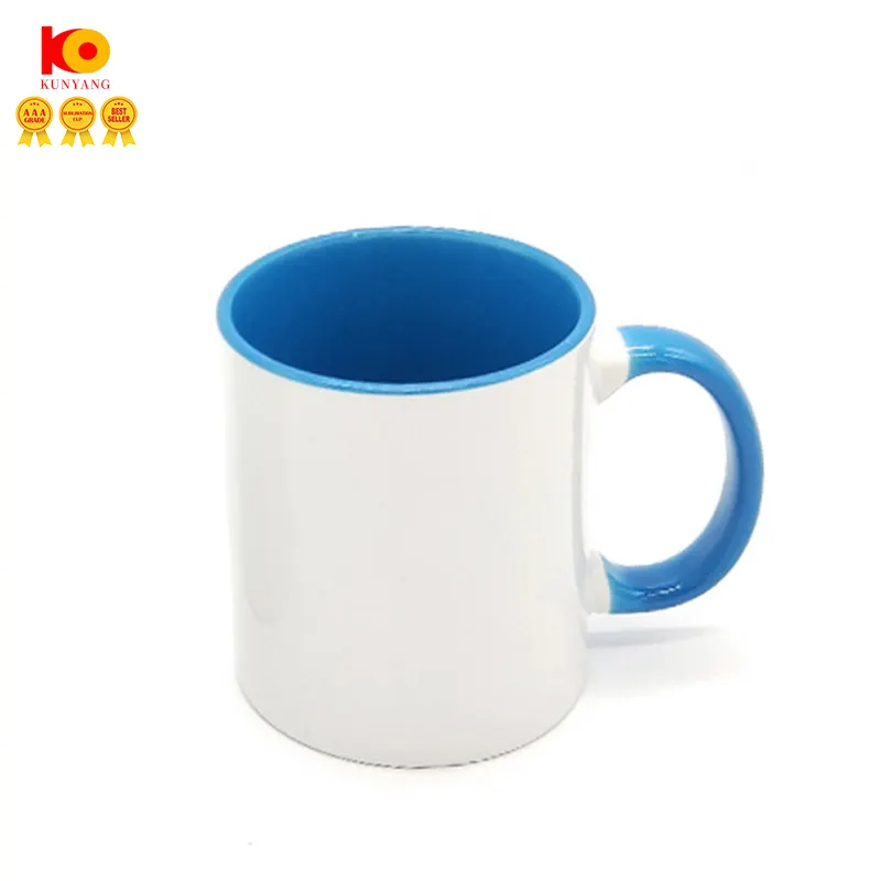 High Quality color Printing Custom blank Sublimation Ceramic Mug sublimation mug supplier