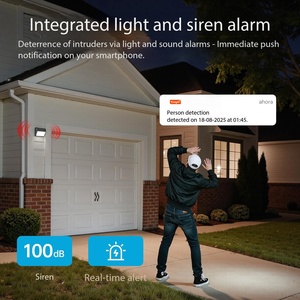 Tuya Smart APP 3MP Solar Outdoor <strong>Camera</strong> with Wall Light, Wireless WiFi Security <strong>Camera</strong>, <strong>Motion</strong> <strong>Activated</strong> Light - Product Image 6