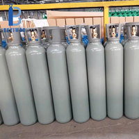 BEYIWOD Bouteille de dioxyde de carbone en acier 2L 5L 8L 10L 15L 20L 40L 50L 68L, réservoir de gaz CO2, cylindre pour aquarium, boissons, extincteur