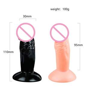 Mini Dildo Realista de PVC de 11 cm, Juguete Sexual y Dispositivo de Masturbación Femenina para Adultos Diseñado para Mujeres - Product Image 1