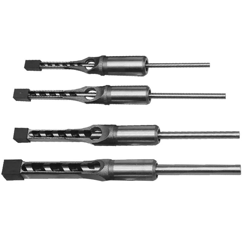 self-emptying tenoning square hole bit wood square hole drilling hollow hole mortise chisel drill bit