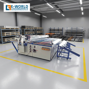E-WORLD Semi-automatic Laminated Glass Cutting Machine 3-19mm Thickness High-Accuracy - Product Image 1