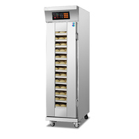 32 plateaux de luxe électrique étuve cuisson 220V Double porte boîte de Fermentation pain commun pâte épreuvage Machine