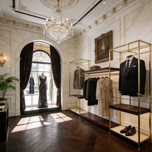 Conception de boutique de vêtements de petite taille, design d'intérieur de magasin de vêtements, conception de comptoir de caisse pour boutique de vêtements - Product Image 5