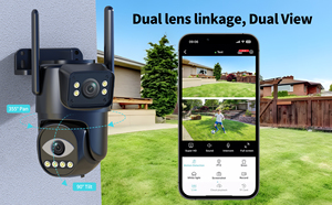 Hochwertige 4MP Full Color HD WIFI-Lampen kamera mit CMOS-Sensor Intelligente Nachtsicht-Bewegungs erkennung Eingebauter Mikrofon-Cloud-Speicher - Product Image 4