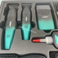 VGR V-640 S3 Grande Vente Tondeuse à Cheveux Professionnelle Set Tondeuse Barbe et Cheveux pour Homme