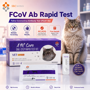 Kit de Prueba Rápida de Relaxina para Detección de Gestación Felina FRL para Uso <span class=keywords><strong>Veterinario</strong></span>, Sin Cantidad Mínima de Pedido y Muestra Gratuita - Product Image 2