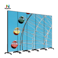 Afficheur LED d'intérieur 600-800 nits haute luminosité lisible en plein soleil Écran d'affichage P2 avec garantie de 5 ans IP30 2K