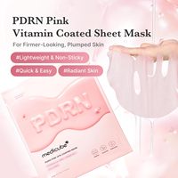 Mascarilla Facial Coreana medicube Salmon DNA PD RN Pink Vita Coating Sheet Mask para Piel de Cristal, Reafirmante y Equilibrada