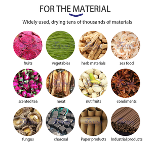 Máquina de procesamiento de secado de alimentos y verduras industrial de ahorro de energía, máquina de secado de hongos de bambú de setas comestibles de ostras - Product Image 3