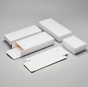 Caja <span class=keywords><strong>de</strong></span> doble inserción <span class=keywords><strong>de</strong></span> <span class=keywords><strong>cartón</strong></span> blanco <span class=keywords><strong>de</strong></span> 25,5-28cm al por mayor con dos tapas <span class=keywords><strong>de</strong></span> extremo <span class=keywords><strong>para</strong></span> impresión <span class=keywords><strong>de</strong></span> logotipo <span class=keywords><strong>de</strong></span> <span class=keywords><strong>Amazon</strong></span> y estampado <span class=keywords><strong>de</strong></span> pequeñas <span class=keywords><strong>cajas</strong></span> <span class=keywords><strong>de</strong></span> papel - Product Image 2