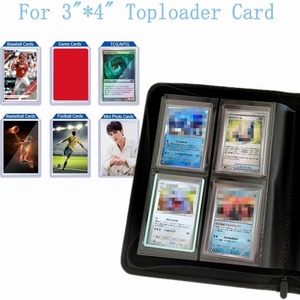 Nuevo Estilo de Carpeta de Cuero PU Impermeable con 4 Bolsillos y Cierre Seguro para Tarjetas Coleccionables - Product Image 6