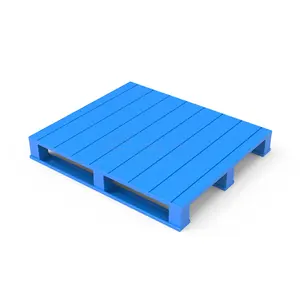 LOCKHEER 2-way heavy duty mild steel blue powder coating steel pallet for transportation