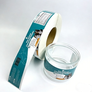 Etiquetas Adhesivas Personalizadas para Latas de Comida para Mascotas, Etiquetas Brillantes Laminadas y Duraderas para Latas de Comida para Perros y Gatos - Product Image 3