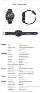 Nuevo Reloj Inteligente DT <span class=keywords><strong>G1</strong></span> GPS 2026 con Pantalla AMOLED, 4GB de Almacenamiento, Batería de 860mAh, Resistente al Agua 3ATM, Reloj Deportivo para Exteriores - Product Image 4