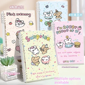 Cuaderno de Hojas Sueltas con Diseño de Perro y Corazón, Estilo Kawaii, para Estudiantes de Secundaria, 60 Hojas, A5 - Product Image 6
