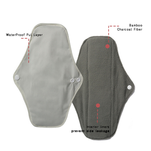 Serviettes Hygiéniques Biodégradables et Biologiques OEM à Bas Prix, Naturelles, Amovibles et Lavables pour Femme - Product Image 3