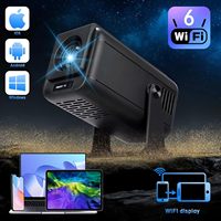 Vidéoprojecteur portable vertical IHOMELIFE ISMARTX14-V1 1080P avec correction automatique de la distorsion trapézoïdale, 500 lumens, haut-parleurs intégrés, système d'exploitation Android 13