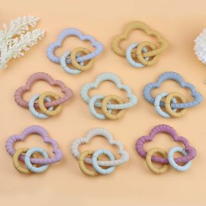 Anneau de dentition pour bébé en silicone souple sans BPA Newever, jouet à mâcher pour la dentition, unisexe - Product Image 4